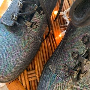 Oil Spill Rainbow Boots from Rocket Dog